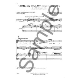 Hal H. Hopson: Come My Way, My Truth, My Life (SATB)