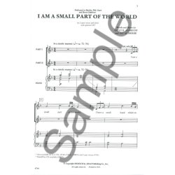 Sally Albrecht: I Am A Small Part Of The World