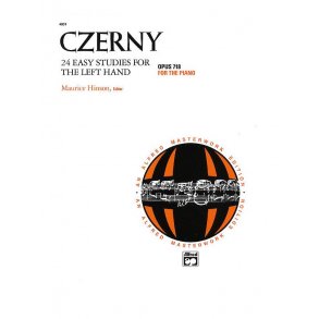 Carl Czerny: Twenty Four Easy Studies For The Left Hand Op.718