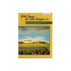 Folk Songs For Solo Singers - Book One (Medium High)
