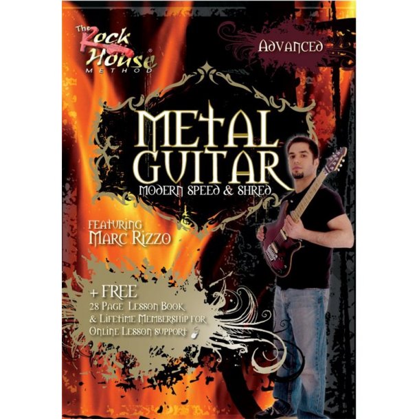 Metal Guitar: Modern, Speed And Shred Featuring Marc Rizzo - Level 2 (Advanced)