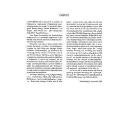 CANTORINUS III,  PARTITUR