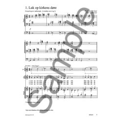 CANTORINUS III,  PARTITUR