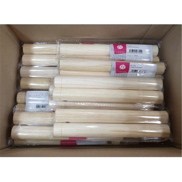 Lot De 10 Claves En Bois Acacia 18 Cm : Longueur 18 cm - Diam&egrave;tre 2 cm