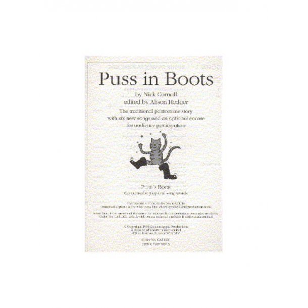 Nick Cornall: Puss In Boots (Pupil's Book)