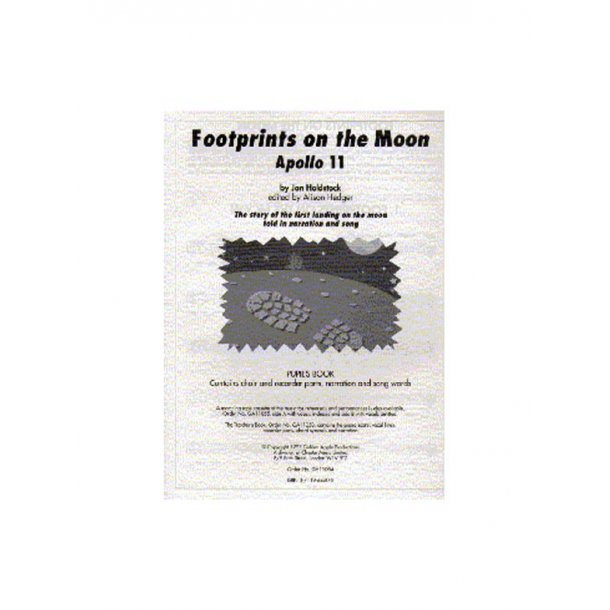 Jan Holdstock: Footprints On The Moon - Apollo 11 (Pupil's Book)