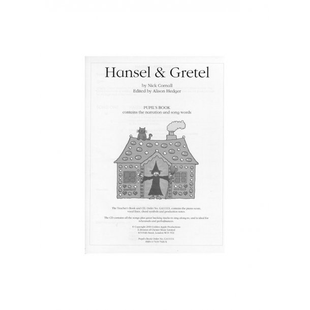 Nick Cornall: Hansel And Gretel (Pupil's Book)