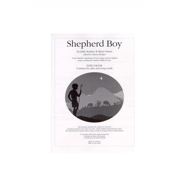 Julie Stanley/Mary Green: Shepherd Boy (Pupil's Book)