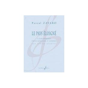 Le Pays Eloigne : 3 Paraphrases Pour Quatuor a Cordes