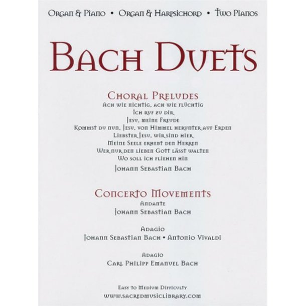 Bach Duets