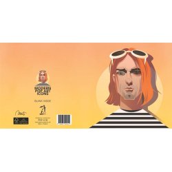 Pop Art Icons Kurt Cobain Card