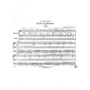 Enrico Bossi: Etude Symphonique Op.78
