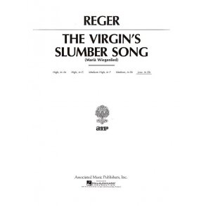 Max Reger: Virgin's Slumber Song Op.76 No.52 (A Flat)