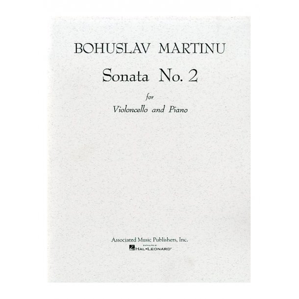 Bohuslav Martinu: Sonata No. 2