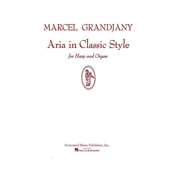 Marcel Grandjany: Aria In Classic Style For Harp And Organ