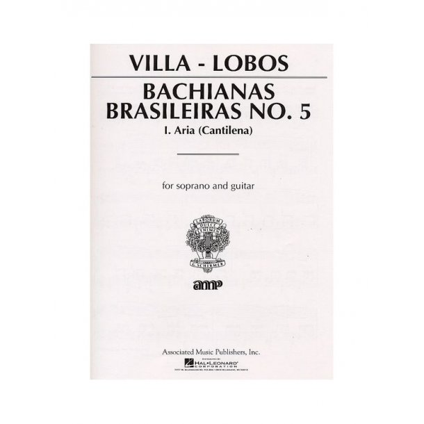Heitor Villa-Lobos: Bachianas Brasileiras No. 5 - 1. Aria (Cantilana)