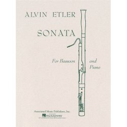 Alvin Etler: Sonata For Bassoon And Piano