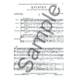 Walter Piston: Piano Quintet (Score/Parts)