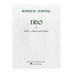 Bohuslav Martinu: Trio For Flute, Cello And Piano (Parts)