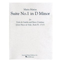 Marin Marais: Suite No.1 In D Minor For Viola Da Gamba