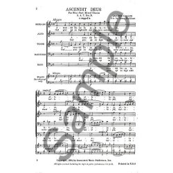 Jakobus Gallus: Ascendit Deus (God Goes Up On High)