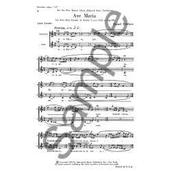 Daniel Pinkham: Ave Maria SA