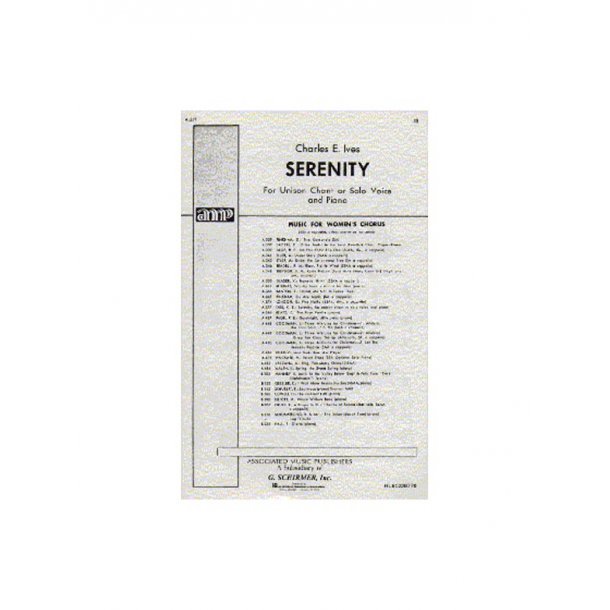 Charles Ives: Serenity