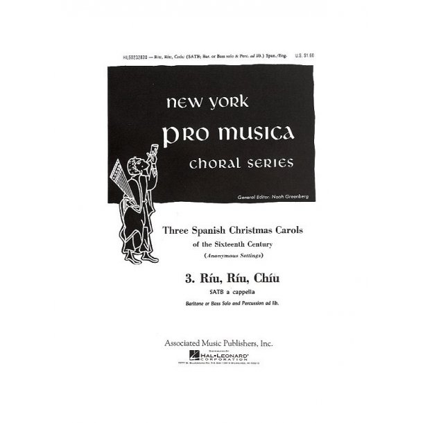 Riu Riu Chiu No.3 From Three Spanish Carols