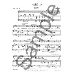 Yehudi Wyner: Psalms &amp; Early Songs (Psalm 119 &amp; Psalm 66)