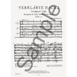 Arnold Schoenberg: Verklarte Nacht Op.4 (Score) 1943 Revision
