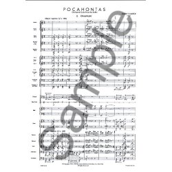 Elliott Carter: Pocahontas Ballet Suite (Score)