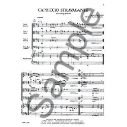 Carlo Farina: Capriccio Stravagante - An Amusing Quodlibet (Score)