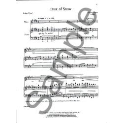 Elliott Carter: Three Poems Of Robert Frost