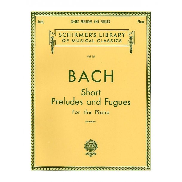 J.S Bach: Short Preludes And Fugues For Piano