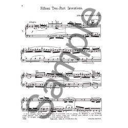 J.S. Bach: Two And Three-Part Inventions (W. Mason)