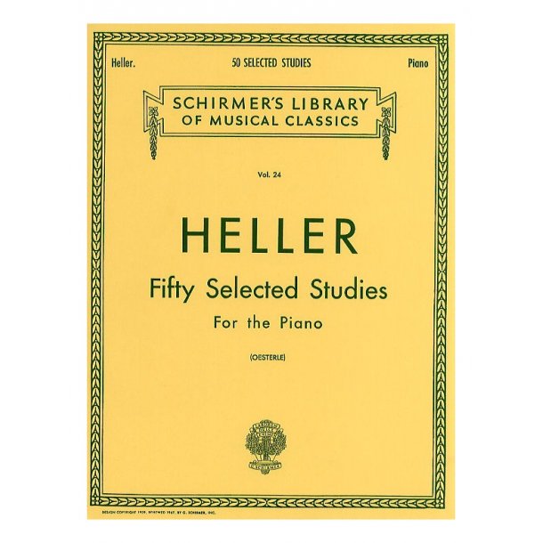 Stephen Heller: Fifty Selected Studies