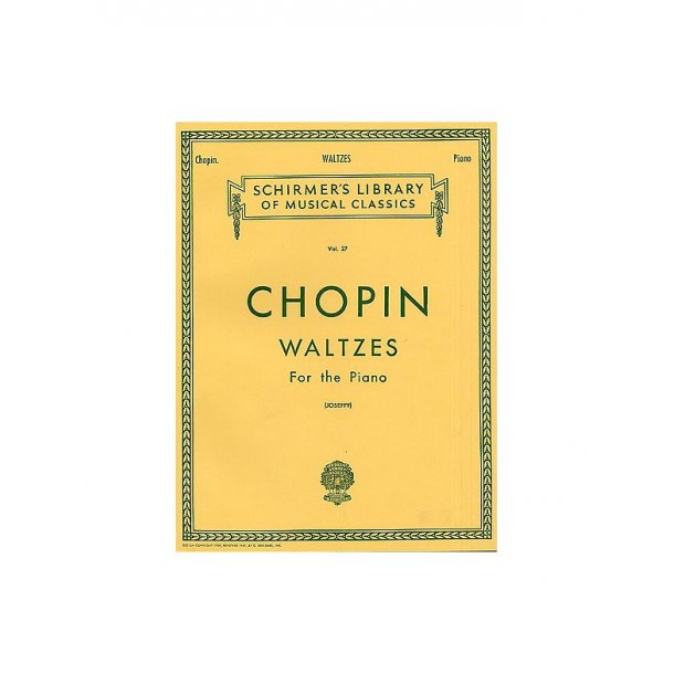 Frederic Chopin: Waltzes For The Piano