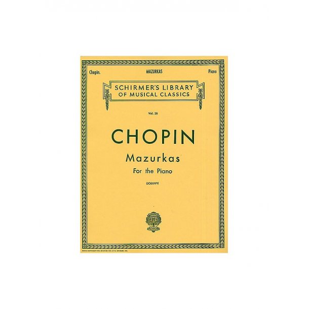 Frederic Chopin: Mazurkas For The Piano