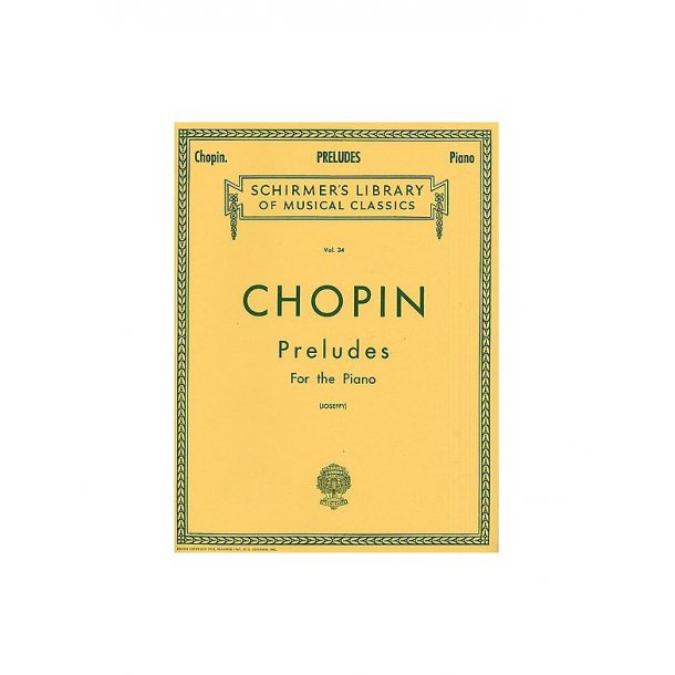 Frederic Chopin: Preludes For The Piano