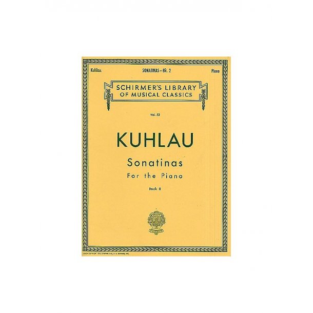 Friedrich Kuhlau: Sonatinas Book Two