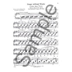 Felix Mendelssohn: Songs Without Words