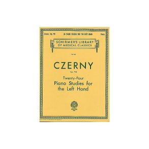 Carl Czerny: Twenty-Four Studies For The Left Hand Op.718