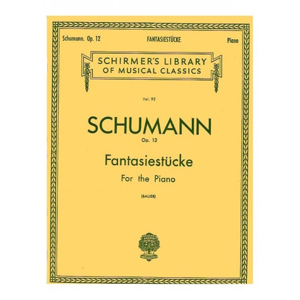 Robert Schumann: Fantasiestucke Op.12