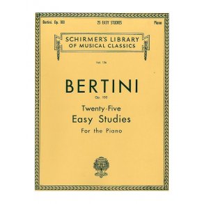 Henri Bertini: Twenty-Five Easy Studies For Piano Op. 100