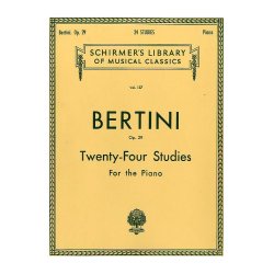 Henri Bertini: Twenty-Four Studies For Piano Op. 29