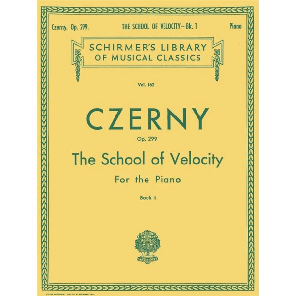 Carl Czerny: School Of Velocity Op.299 (Book 1)