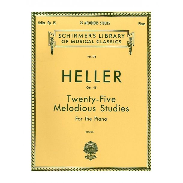 Stephen Heller: Twenty-Five Melodious Studies Op.45 (Complete)