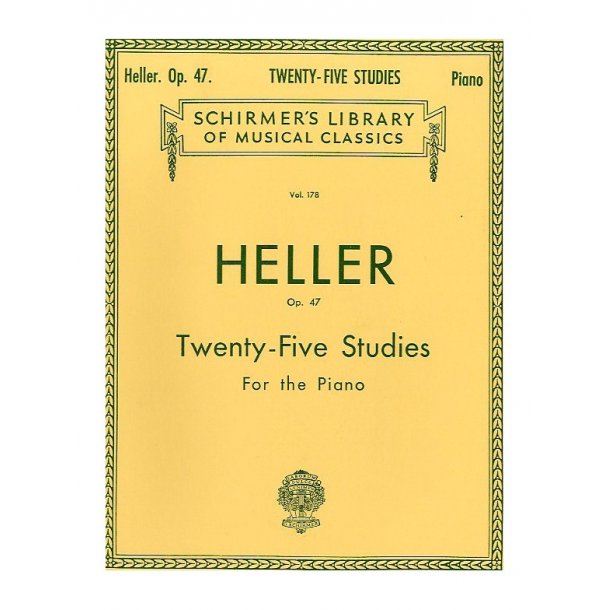 Stephen Heller: Twenty Five Studies For The Piano Op. 47