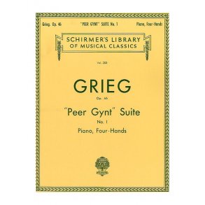 Edvard Grieg: Peer Gynt Suite No. 1 Op. 46 (Piano Duet)