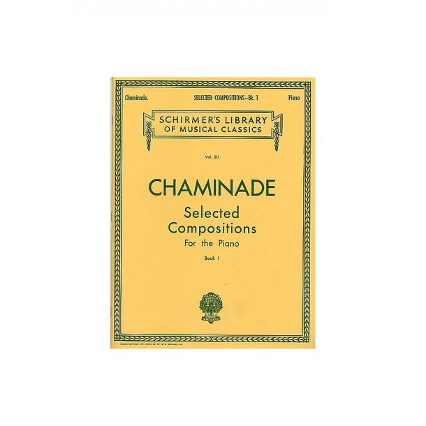 Cecile Chaminade: Selected Compositions For The Piano Book 1
